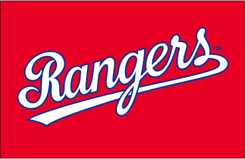 Texas Rangers 1984-1985 Jersey Logo iron on heat transfer